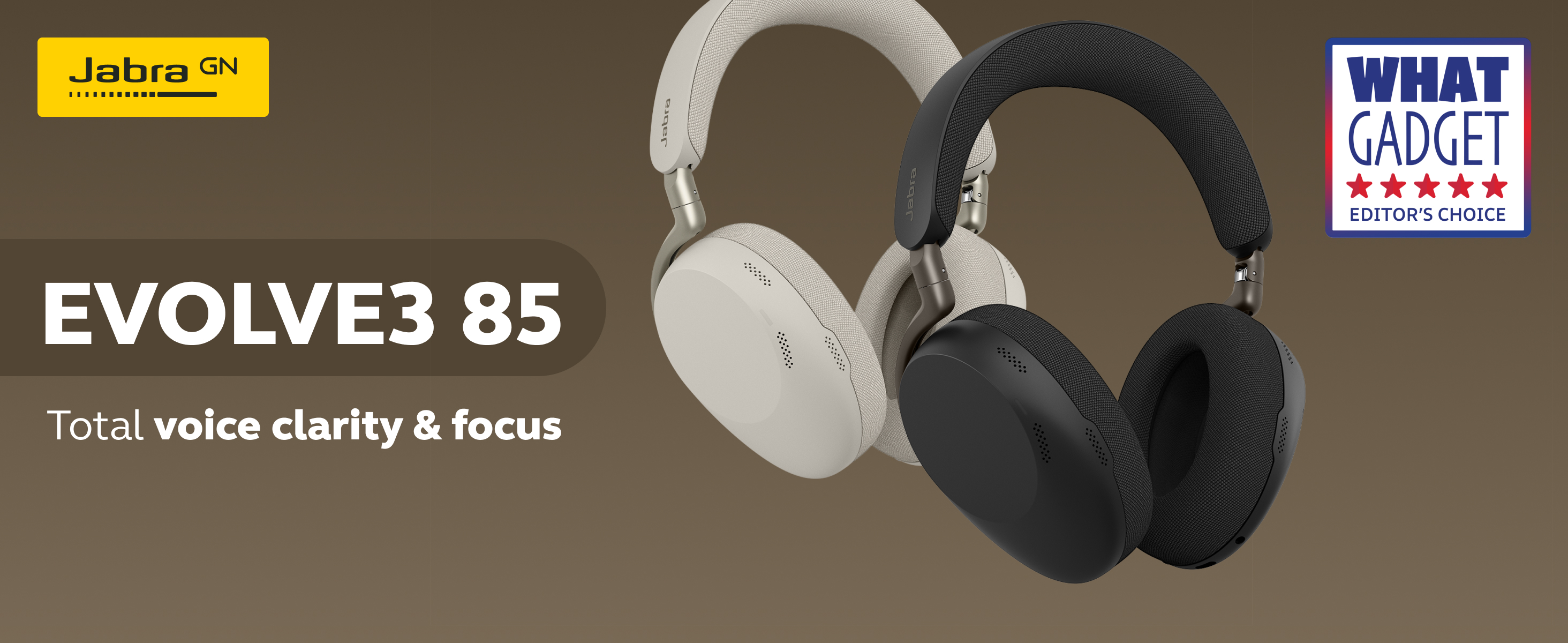 Amazon.com: Jabra Evolve3 85 Over-Ear Wireless Bluetooth Headset